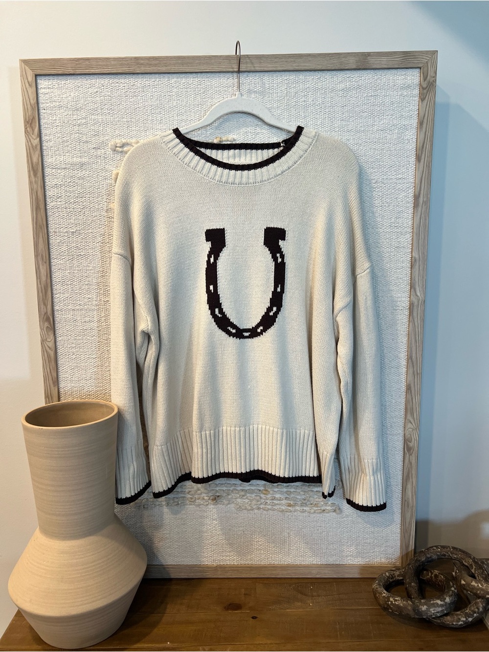 Soho & Stella Horseshoe Sweater